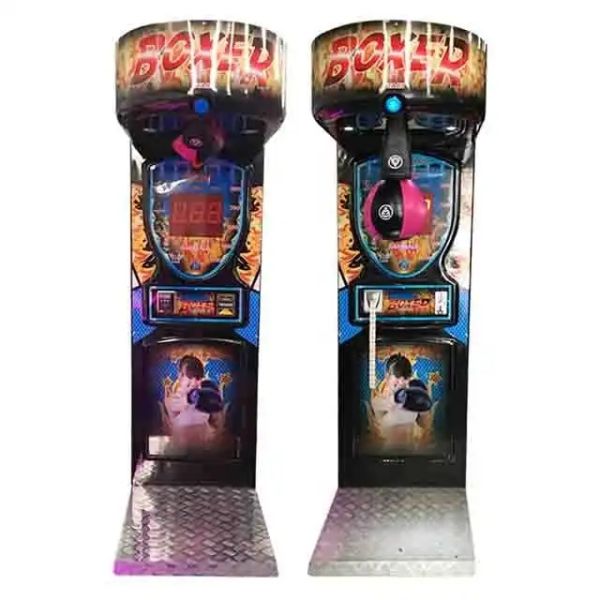 110KG 110V Street Basketball Boxing Punch Machine Arcade Hit Game