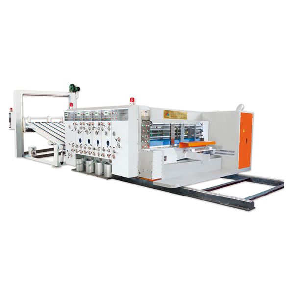 High speed flexo printing , slotting ,rotary die-cutting machine