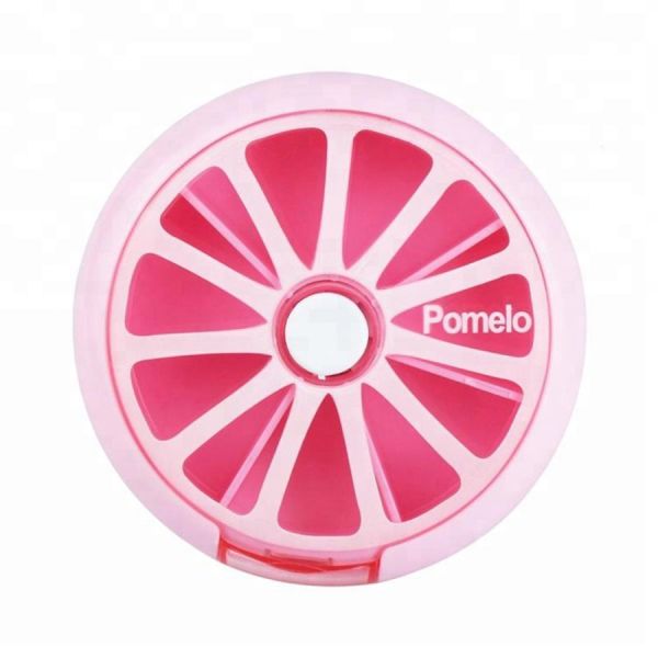 Оранжевая Multi мини коробка распределителя таблетки медицины случаи одного месяца 28 путешествует контейнер планшета