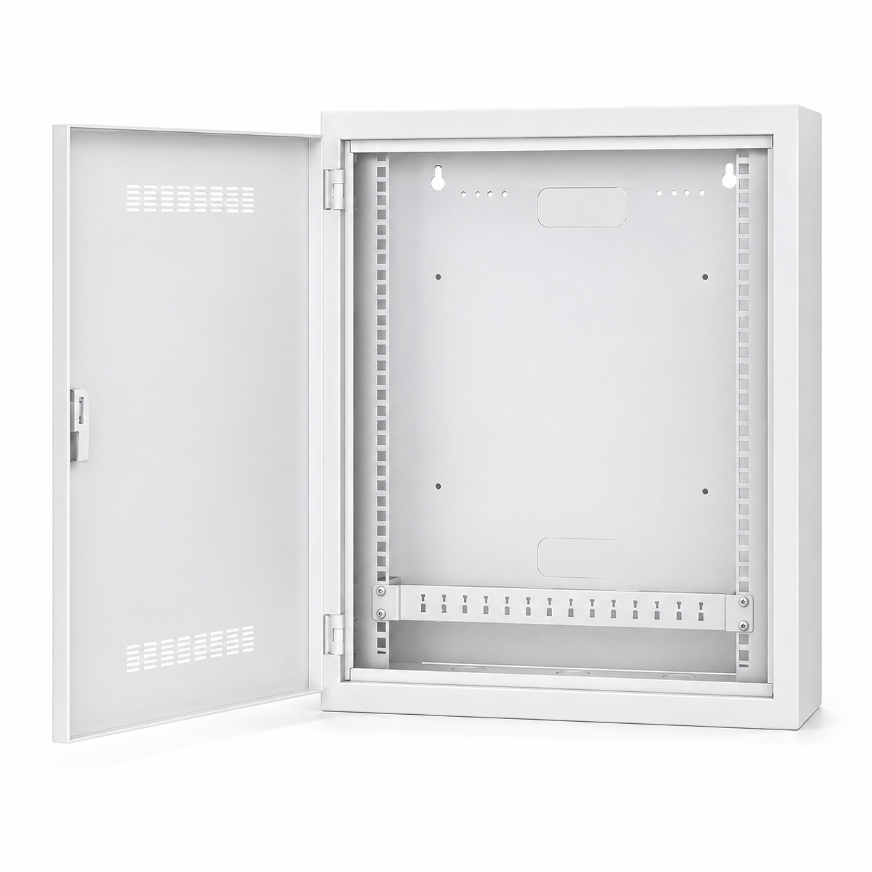 Wall Hanging Fixed Multimedia Junction Box Assembly With Full Set Installation Accessories