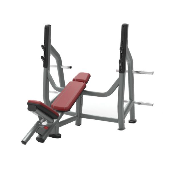 Push Incline Bench Press U+PL1034 Space Saving Easy Assembly Pronated Grip Calibrated