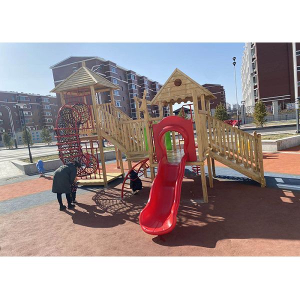 Children Customized Backyard Outdoor Playset Adults Combined Slide