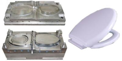 Modelagem por injeção plástica para a fatura do trabalho feito com ferramentas da injeção dos produtos do agregado familiar da tampa de toalete