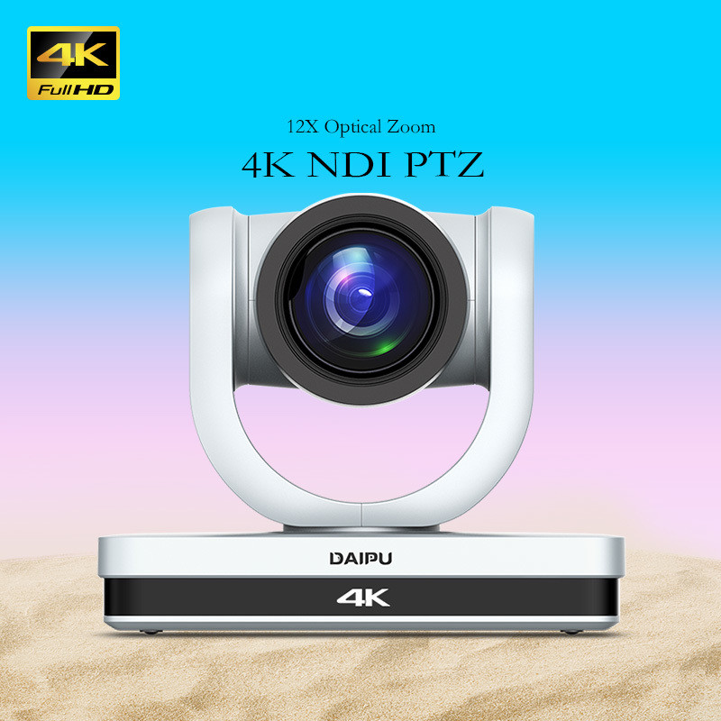 PTC-12NK NDI HX2 PoE HD-MI 3G-SDI 4K30 UHD IP Broadcasting Auto Tracking PTZ Camera