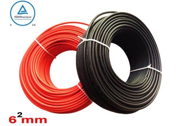 500m/Roll Photovoltaic TUV Solar Cable 6mm