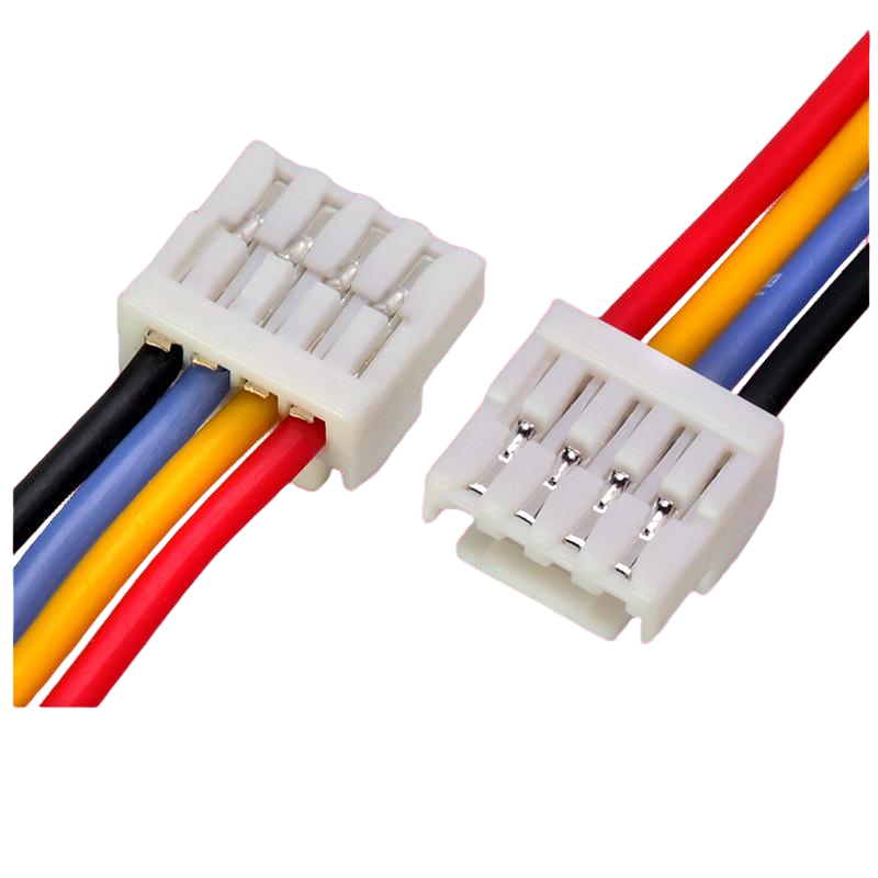 China Custom Cable Assembly Manufacturer | Custom Ultra Light GH1.25-4P Male to Female Wire Harness for H743 FPV Racing Drone | UL Certified Factory