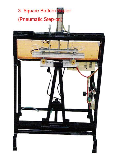 Industrial Peripheral Equipment  Devices Manual Square Bag Bottom Sealer Standard Size