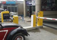 Parque de estacionamento sistema de bilhete de acesso de controle de barragem de barra com acelerador de vidro temperado de aço