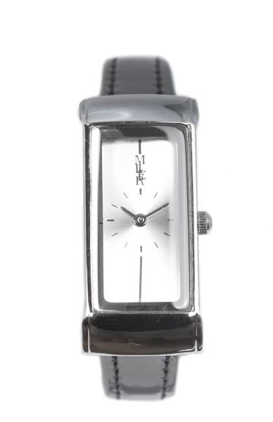 Elegant Genuine Leather Ring Stone Texture Dial Quartz Women Wrist Watch