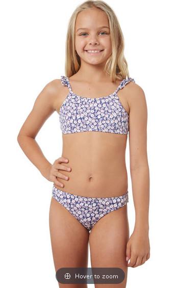 Family Matching Swimwear Women Kid Baby Girl Bikini Swimsuit Bathing Beachwear