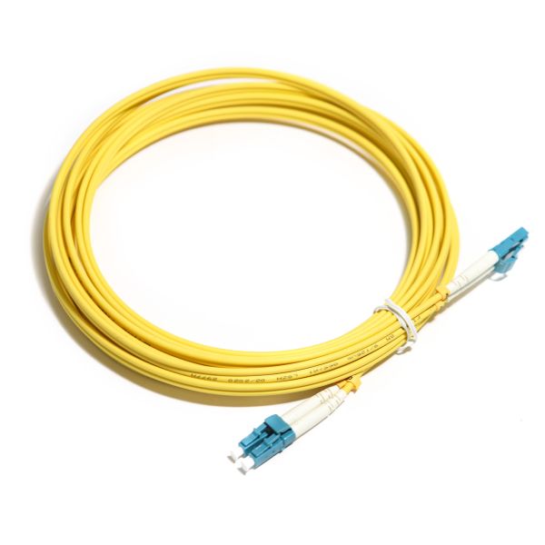 Optical Fiber Cord Yellow Duplex Multimode OM5 2M 3M 5m 10G LC-LC For WLAN LAN