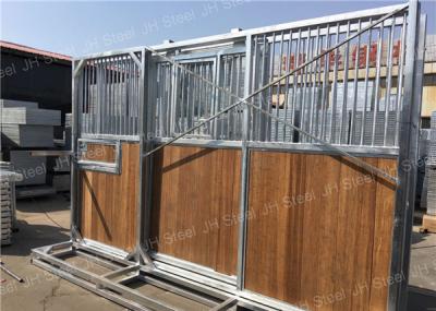 tenda estável galvanizada do cavalo da parte dianteira 3.0mx3.0m do cavalo portátil grande