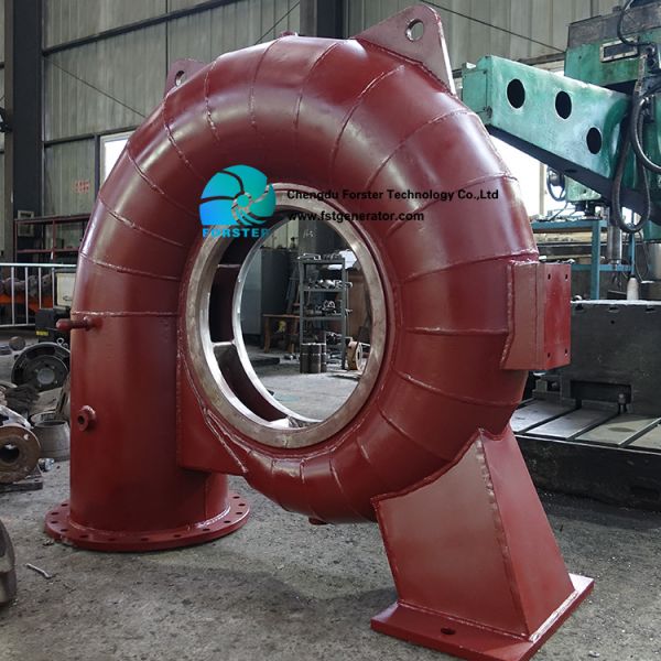 180kw - turbina hidroeléctrica de la presa 3.6mw, generador de poder eléctrico de la turbina del agua