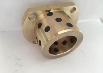 A carcaça do cilindro hidráulico flangeou a dureza de bronze do HB dos rolamentos 60