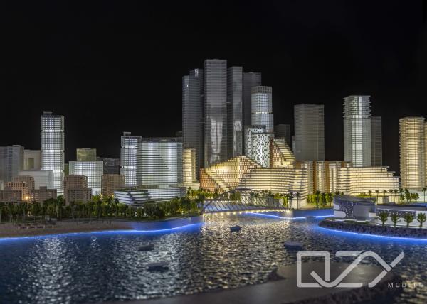 Modelos de planejamento urbano realistas do Sri Lanka Edifícios 1:1250 Grande escala