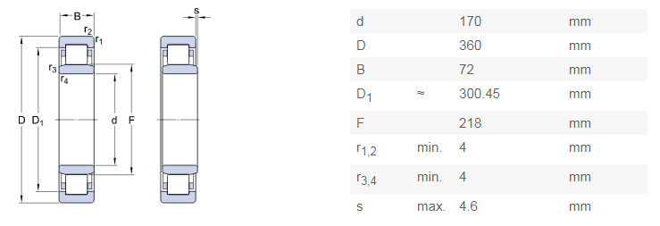 Chrome Steel 344 A/332 Timken Tapered Roller Bearings 40.000x80.000x21.000mm