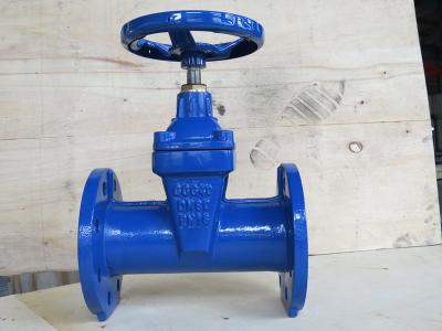 Válvula de porta de ferro DIN2501 ISO5208 para petróleo