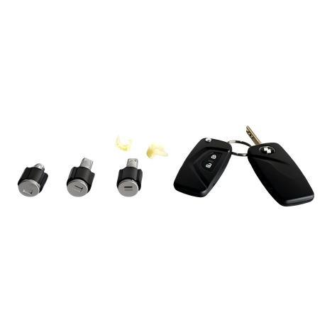 DZ16251340162 Outer Cab Door Handle Set Equipped with Lock Cylinders Start Remote Keys for SHACMAN X6000 Truck Parts