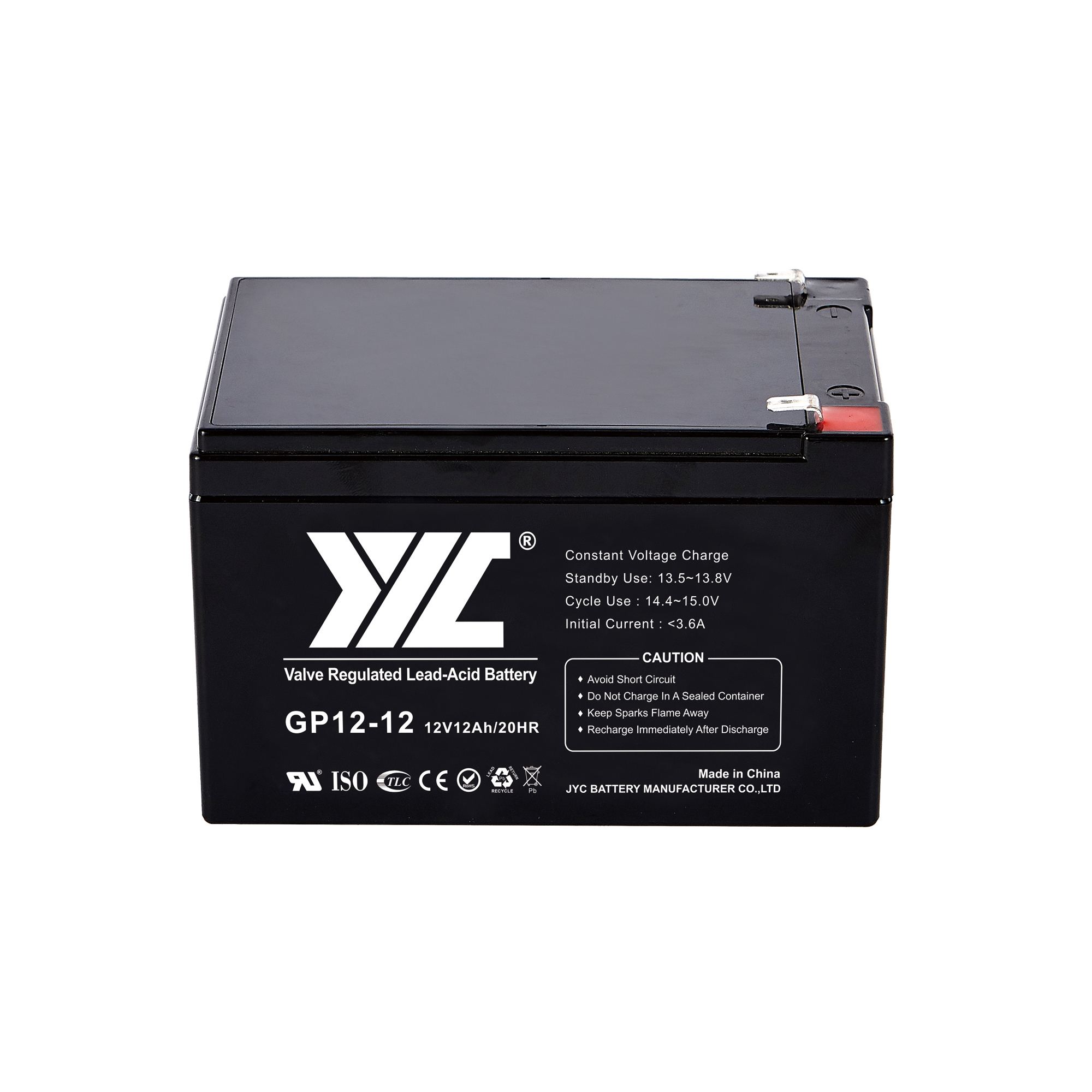 12V 12Ah Security System Battery AGM Access Control Intercom Battery