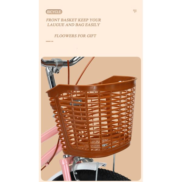 Эргономичный 16-дюймовый девочки дети велосипед односкоростной PU седло маленькие дети велосипед