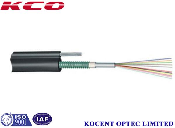 GYXTC8S câble à fibre optique extérieur blindé autoportant / câble à fibre optique
