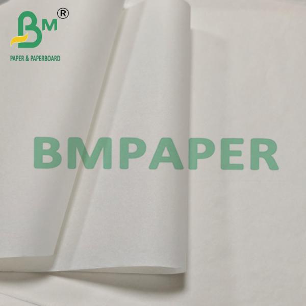 Papier compostable blanchi de qualité 7 résistant à la graisse pour l'emballage de restauration rapide