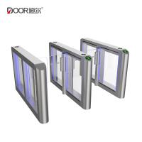 paso de acero del indicador de la Anti-huella dactilar LED del control del cuervo del torniquete de la puerta de velocidad 304Stainles