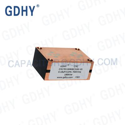 Capacitor de refrigeração condução de Celem CSP180 0.18uF 700V 180KVar