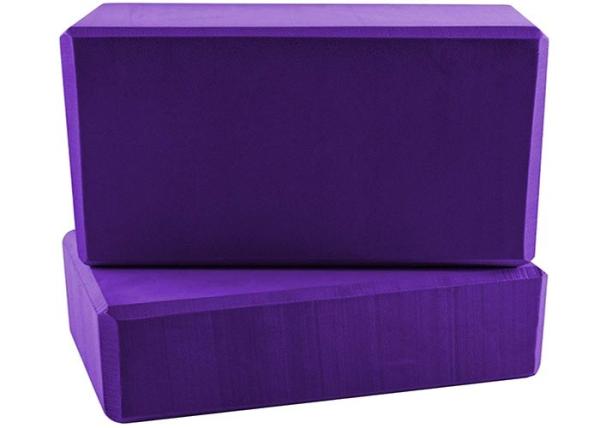 Eco Friendly Yoga Exercise Equipment Eva Yoga Block No Pungent Smell High Density