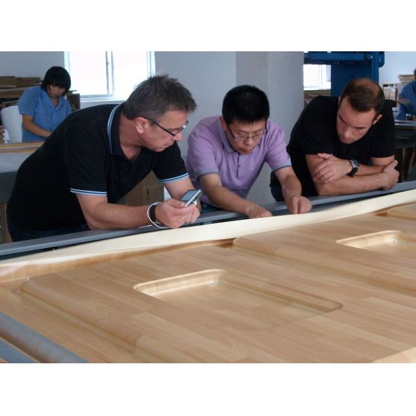 High End MDF Replacing Kitchen Cabinet Doors And Drawer Fronts Green Color