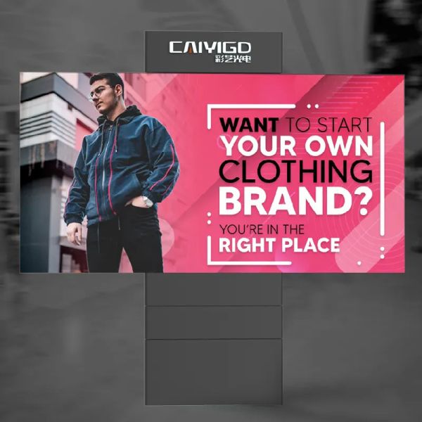 Высокое определение поворачивая экран СИД