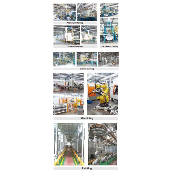 Подвергли механической обработке колесо автомобиля стороны снабжает ободком дюйм 5 x 112 алюминиевого сплава 19