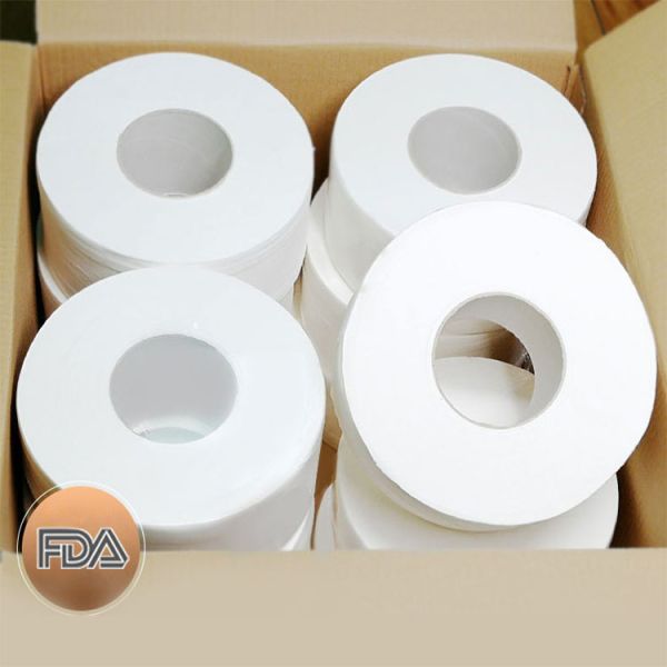 No Fluorescent Agent Virgin Bamboo Pulp Jumbo Roll Toilet Tissue