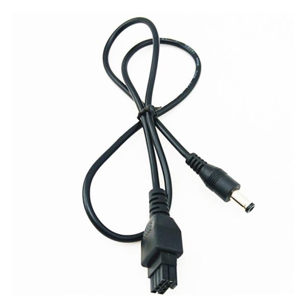 UL2464 Male Molex Overmolded Cable Assemblies With 3.5mm DC Jack DC5521