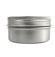 80g 68*35 Silver Thread Aluminum Box Cosmetic Cream Cream Cream Flower Tea Tea Sealed Small Aluminum Can Packaging
