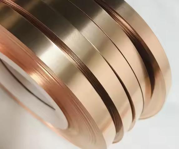 Bright Bronze Red Decorative Copper Strip In Coil For Interior T2 C10100 C10300 C11000