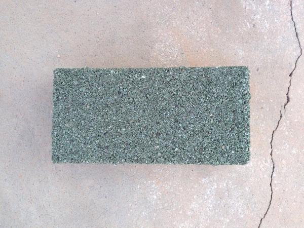 Slab Stone Form Water Permeable Brick For Driveway And Walkway Red/Yellow In Design
