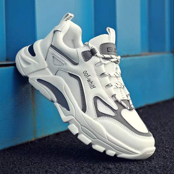 Mens Non Slip Walking Sneakers  M07 With PVC Sole  Breathable