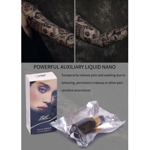 18ml Bl Tattoo Liquid Freeze Numbing Anesthetic Liquid For Painless Permanent Makeup