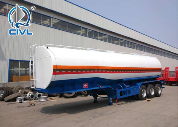 3 Axle Fuel Tanker Semi Trailer Trucks 45000 Liters 50000 Liters 60000 Liters