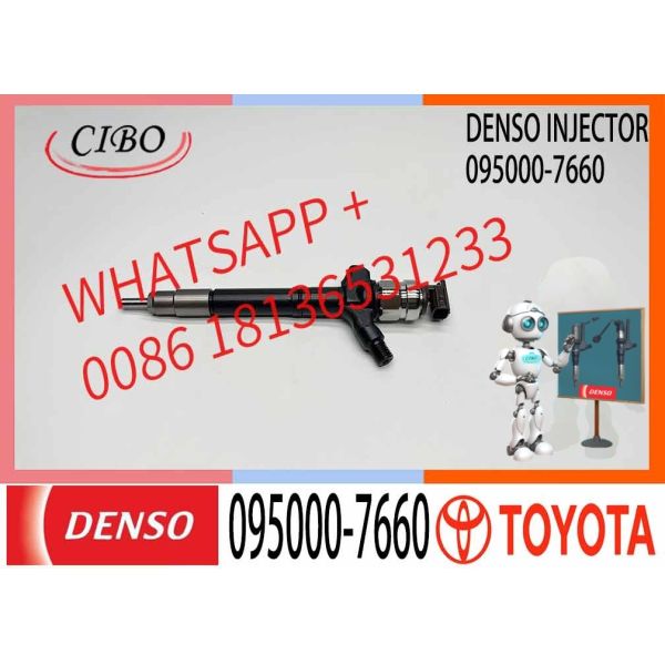 Injecteur de carburant de haute qualité de taille standard 095000-7660 23670-0R190 injecteurs de carburant pour camions