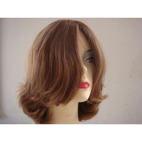 Customizable Real Hair Wigs For Women Natural Hair Wigs Adjustable Straps