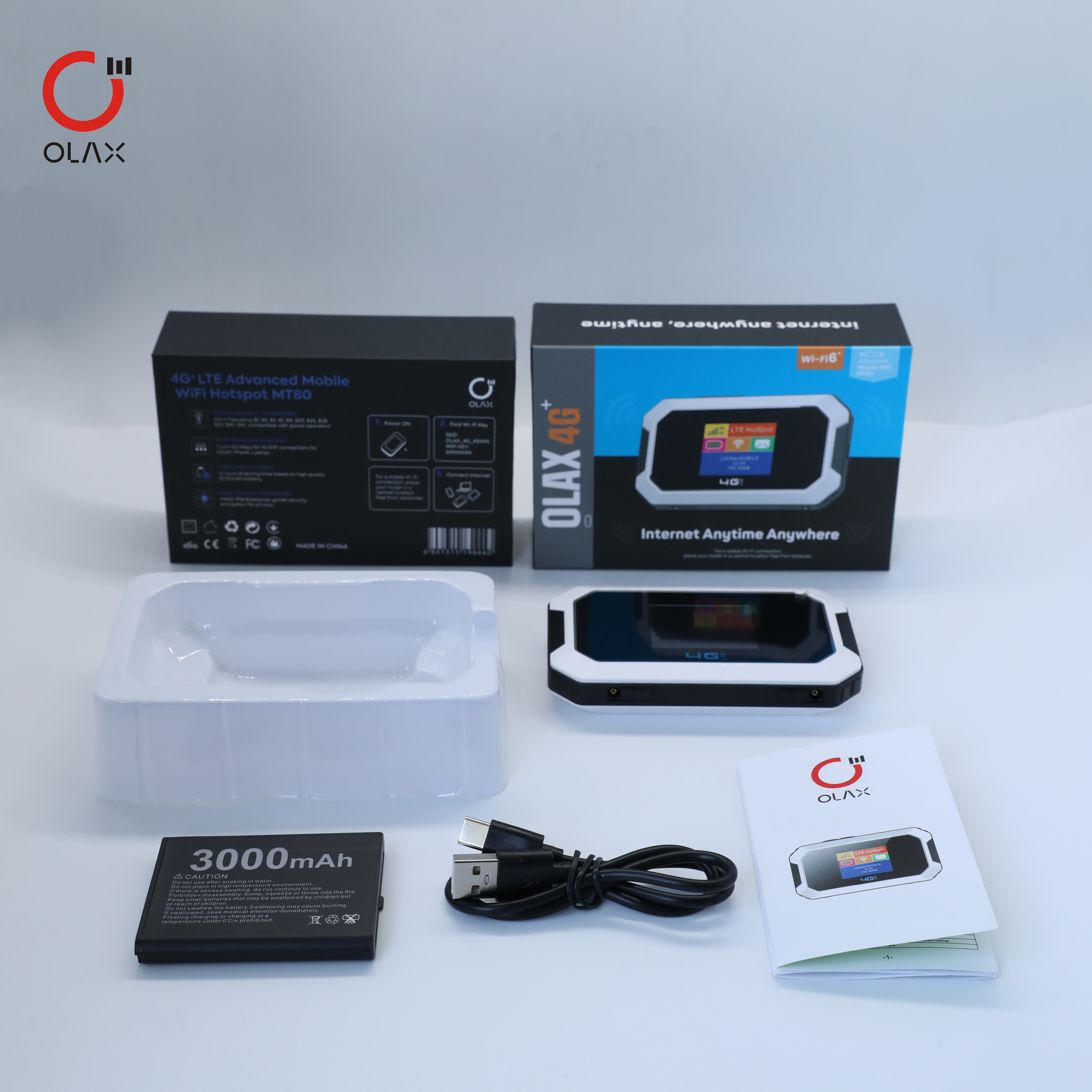 MT80 WIFI6 4G LTE Мобильный беспроводный горячий точек маршрутизатор 150mbps карманные модем wifi