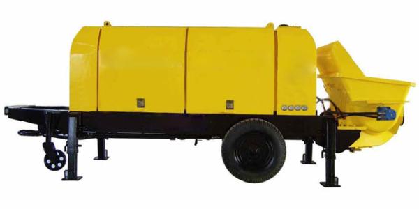 trailer concrete pump from China coal