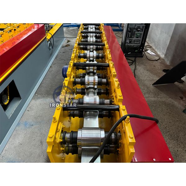 Omega Profile Roof Batten Roll Forming Machine Egypt Supplier Top Hat Purlin Roll Former Galvanized Steel Top Hat Roof Batten Roll Forming Equipment