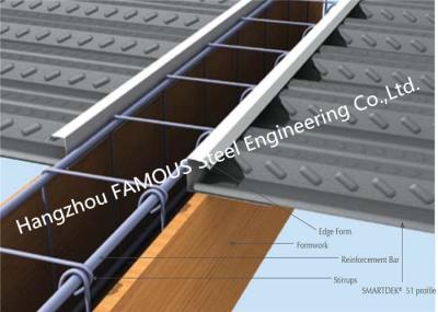 Decking do assoalho do metal Ligação-DEK ou Comflor 80, 60, perfil do equivalente da plataforma de assoalho de 210 compostos