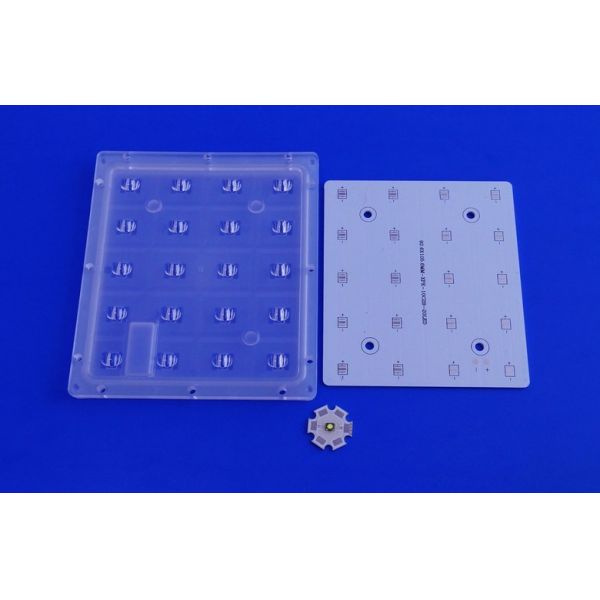 20W Led Lens Array LED Street Light Lens For Light Replacement