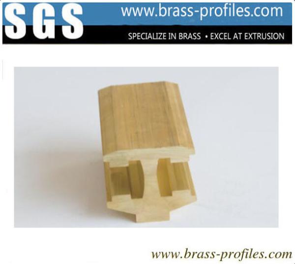 Brass Extrusion Sanitary Ware Profiles Special Shaped Copper Alloy Extrusion
