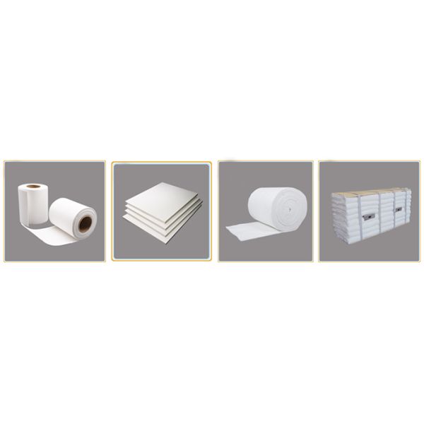 1430C 96KG 128KG Ceramic Fiber Blanket 2300F 2600F Double Needle Alumina Silicate Blanket