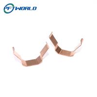 Pièces roses de recourbement faites sur commande de pièces de tôle encadrer des accessoires informatiques